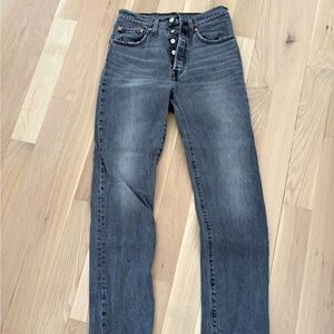 Levi's High Rise Women's Jeans in Charcoal